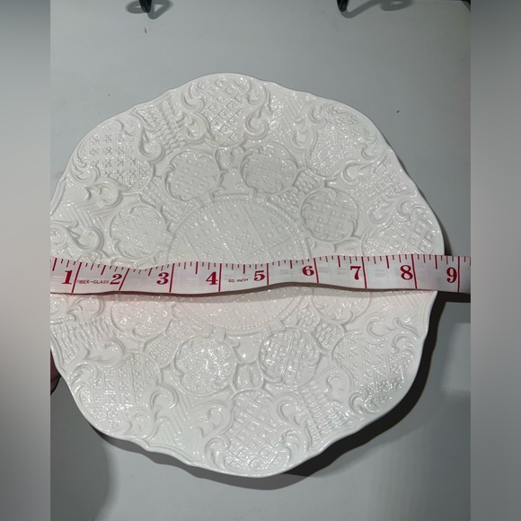 🔥New San Marco Embossed Salad/ Dessert Plates Set Of 6 Made In Italy - Picture 5 of 6